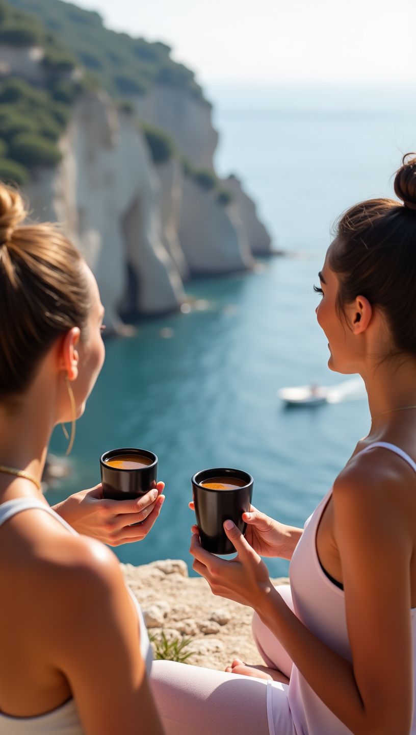 Ομαδική πρακτική γιόγκα σε εξωτερικό χώρο